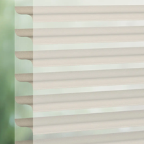 Luxaflex Silhouette 75mm Vane Dim-Out Blind | Ombre-Ivory Cream 6378