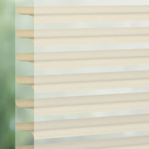 Luxaflex Silhouette 75mm Vane Dim-Out Blind | Ombre-Double Cream 6380