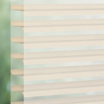 Luxaflex Silhouette 75mm Vane Naturals Blind | Promenade-Pearl Beige 6362