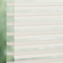 Luxaflex Silhouette 75mm Vane White/Off White Blind | Toujours Pearl White  5769