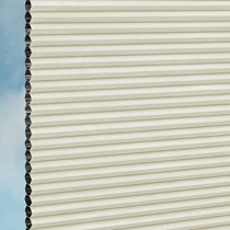 VALE Blinds Electrically Operated 25mm Duette® Flat Roof Blind | Unix - Papyrus 0161