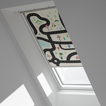 Genuine VELUX® (DKL) Blackout Blind | Roads 4655