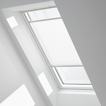 Genuine VELUX® Flying Pleated (FHL) Blind | 1016 - White