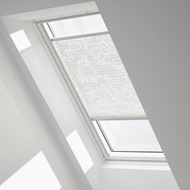 Genuine VELUX® Flying Pleated (FHL) Blind | 1256 - Classic White