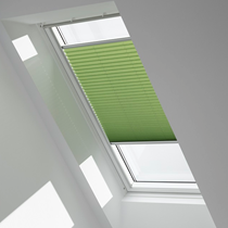 Genuine VELUX® Flying Pleated (FHL) Blind | 1280 - Forest Green