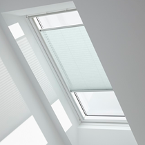 Genuine VELUX® Flying Pleated (FHL) Blind | 1285 - Soft Blue