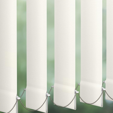 Luxaflex® Translucent Vertical White & Off White - 127mm