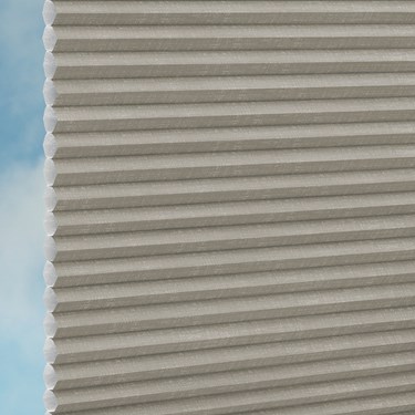 Duette® Motorised Linum Structures Duotone Elephant Clay 4309