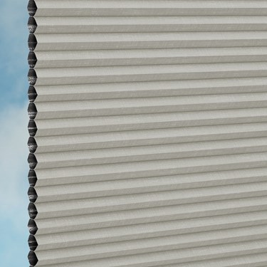 Duette® Motorised Linum Structures Duotone RD Dolphin 0633