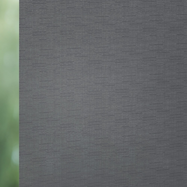 Luxaflex Semi Transparent Grey/Black Roller Blind