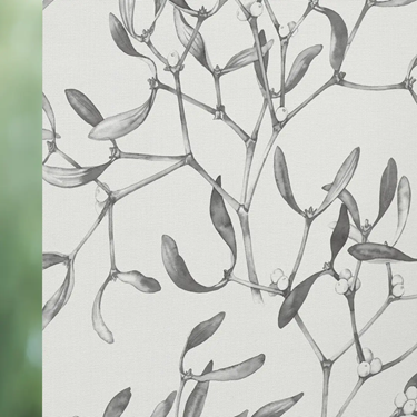 Luxaflex Room Darkening Grey/Black Roller Blind