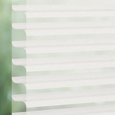Luxaflex Silhouette 75mm Vane White/Off White Blind