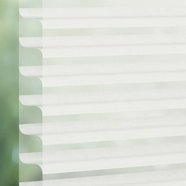 Luxaflex Silhouette 75mm Vane White/Off White Blind