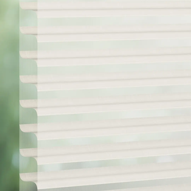 Luxaflex Silhouette 50mm Vane White/Off White Blind