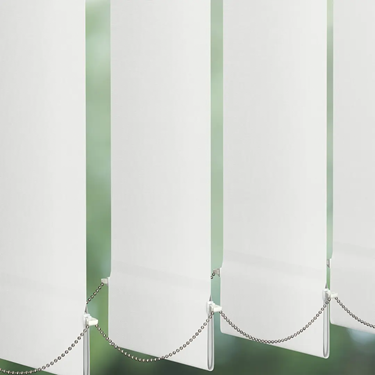 Luxaflex® Translucent Vertical White & Off White - 127mm