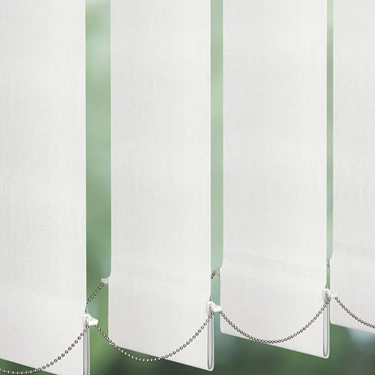 Luxaflex® Translucent Vertical White & Off White - 127mm