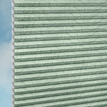 Duette® Motorised Montana Structures Duotone Jade Market 3639