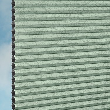 Duette® Motorised Montana Structures Duotone RD Jade Market 3639