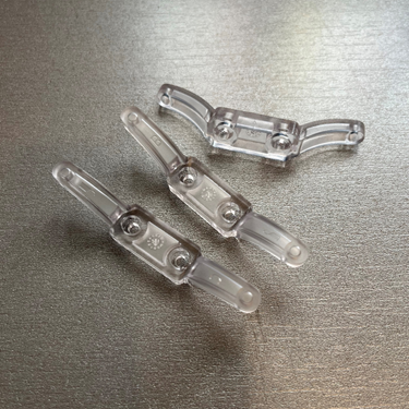 VALE Plastic Cord Cleat/Tidy - 3 Pack